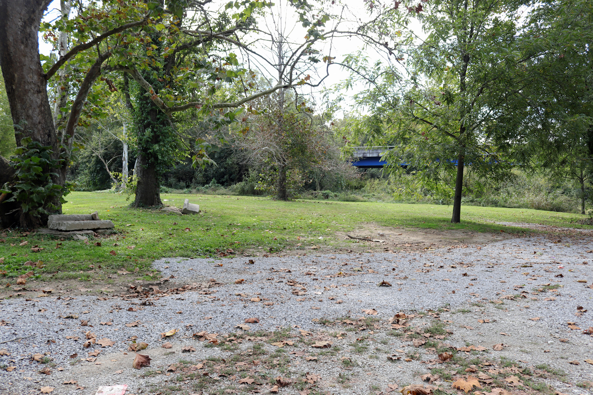 Camping Area at Sparta City Park in Sparta, Kentucky