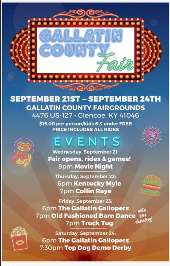 2023 GALLATIN COUNTY FAIR Gallatin County Tourism • Gallatin County